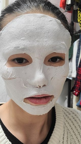 아이디플라코스메틱 페이스핏 플라스터 마스크 _ 리뉴얼 — 5점을 준 리뷰어가 2021년 5월 올린 사용 사진