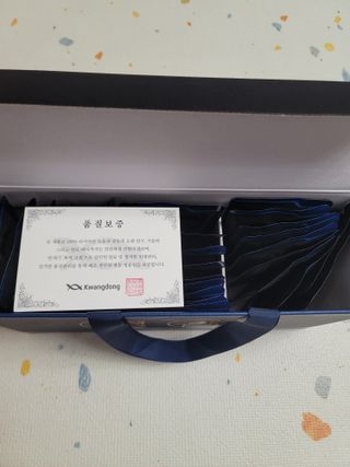 광동생활건강 [광동] 바르게 만든 녹용, 광동정녹청 — 5점을 준 리뷰어가 2021년 11월 올린 사용 사진