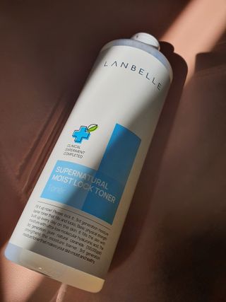 랑벨 수퍼내츄럴 수분잠금 토너 500ml (수분, 보습, 피부장벽 토너) — 5점을 준 리뷰어가 2022년 4월 올린 사용 사진