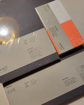 플러스엑스 오브젝트 Object by 3 크리에이티브 세트 - 아이디어노트, 위클리플래너, 스티키메모패드 — 5점을 준 리뷰어가 2022년 3월 올린 사용 사진