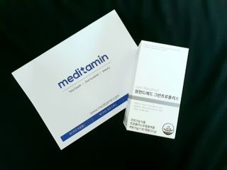 메디타민 원헌드레드 그린프로폴리스 — 5점을 준 리뷰어가 2021년 10월 올린 사용 사진
