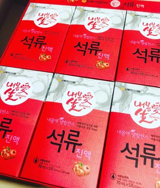 서울약사신협_내몸애생발란스석류_70ml x 30포 — 5점을 준 리뷰어가 2021년 8월 올린 사용 사진