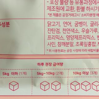 My Pet Care 천연단백질 관절건강에 개좋아 — 5점을 준 리뷰어가 2021년 1월 올린 사용 사진