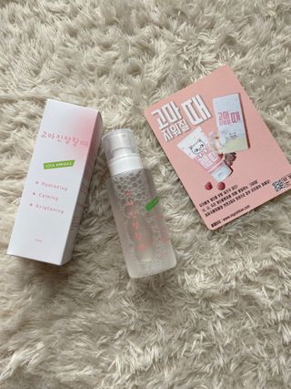 [시카앰플] 묘오한 고마진정할때 진정 스프레이 앰플 150ml — 5점을 준 리뷰어가 2021년 3월 올린 사용 사진