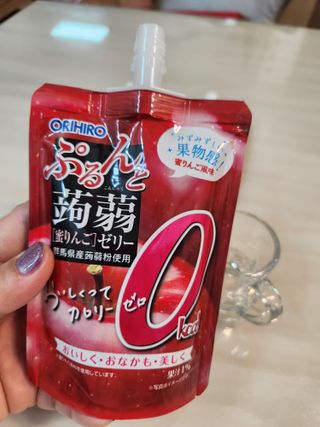 ORIHIRO 오리히로 곤약젤리 제로칼로리 130g 4종 4팩(맛별로 1팩씩) — 5점을 준 리뷰어가 2023년 1월 올린 사용 사진