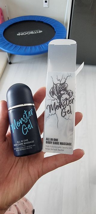 [바록스] 류현진 올인원 바디릴렉싱 몬스터겔 50ml — 5점을 준 리뷰어가 2021년 3월 올린 사용 사진