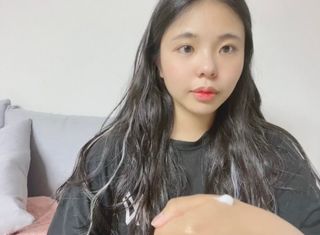 리더스코스메틱 리더스 카밍 바이오틱스 크림 마스크 — 4.5점을 준 리뷰어가 2021년 5월 올린 사용 사진