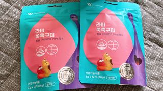 푸름웰니스 라바 쑥쑥구미 36g — 5점을 준 리뷰어가 2022년 3월 올린 사용 사진