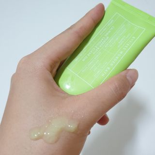 성분에디터 원더바스 카밍 캡슐 클리어 선 — 5점을 준 리뷰어가 2021년 6월 올린 사용 사진
