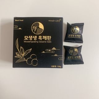 원더라이프 모생생흑깨환 — 4점을 준 리뷰어가 2022년 6월 올린 사용 사진