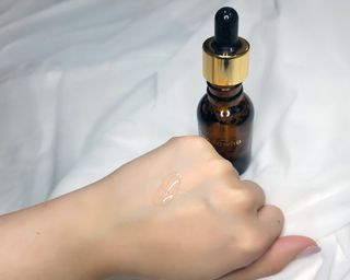 스킨큐어 산다화 비타민c 화이트닝 에센스 30ml — 5점을 준 리뷰어가 2023년 9월 올린 사용 사진