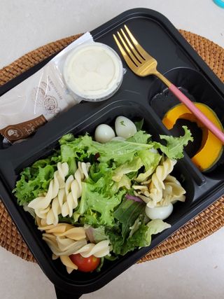 참살이도시락 작심삼일 샐러드도시락 3개 맛보기 새벽배송 또는 택배배송 — 5점을 준 리뷰어가 2021년 7월 올린 사용 사진