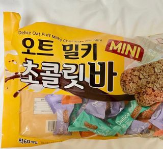 델리스 오트 밀키 초콜릿 바 — 4.5점을 준 리뷰어가 2022년 4월 올린 사용 사진