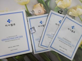 닥터마시멜로 닥터마스멜로 마블러스 아쿠아 클리닉 마스크 — 5점을 준 리뷰어가 2021년 6월 올린 사용 사진