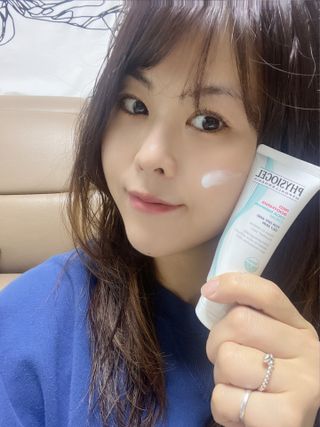 피지오겔 레드수딩 시카밸런스 크림 50ml — 4.5점을 준 리뷰어가 2022년 4월 올린 사용 사진