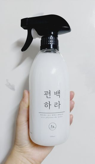 편백하라 피톤치드 편백수 탈취제 500ML — 5점을 준 리뷰어가 2022년 10월 올린 사용 사진