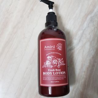 아미니 플라워테라피 바디로션  500ml 시리즈 — 5점을 준 리뷰어가 2021년 1월 올린 사용 사진