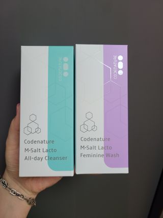 코드네이처 엠솔트 락토 2종 — 5점을 준 리뷰어가 2021년 7월 올린 사용 사진