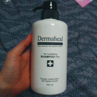 더마힐 헤어 컨디셔닝 샴푸 500ml 3종 중 택1 — 5점을 준 리뷰어가 2021년 4월 올린 사용 사진