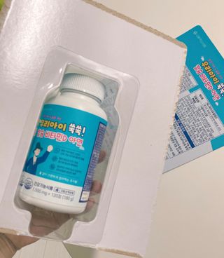 서울약사신협_우리아이쑥쑥칼슘비타민D아연_1,500mg x 120정 — 5점을 준 리뷰어가 2021년 9월 올린 사용 사진