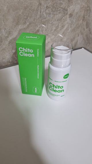 whol 키토클린 200ml - 항균항바이러스 강아지 눈 코 입 귀 세정탈취 고양이 턱드름제거 무향 워터리스 대용량 — 4점을 준 리뷰어가 2023년 2월 올린 사용 사진