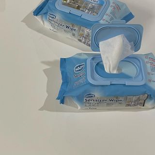햅스 세균없는 주방 대형 2팩, HAPS sanitizer wipe — 5점을 준 리뷰어가 2022년 1월 올린 사용 사진