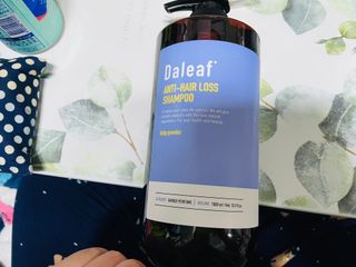달리프 진저 베러 퍼퓸 탈모 완화 샴푸 1000ml 향 3종 — 5점을 준 리뷰어가 2021년 1월 올린 사용 사진