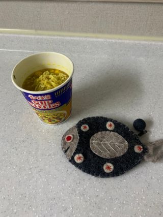 NISSIN 닛신 컵누들  4종 - 씨푸드오리지날, 씨푸드 스파이시, 씨푸드 커리, 씨푸드 XO소스 — 5점을 준 리뷰어가 2021년 11월 올린 사용 사진