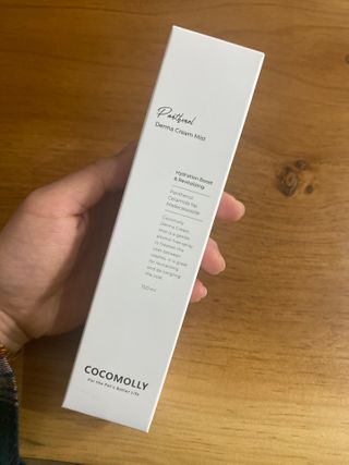 Goodbye 정전기, 코코몰리 판테놀 더마 크림 미스트 — 4.5점을 준 리뷰어가 2021년 1월 올린 사용 사진