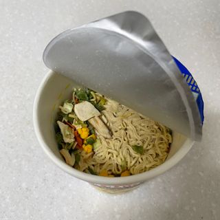 NISSIN 닛신 컵누들  4종 - 씨푸드오리지날, 씨푸드 스파이시, 씨푸드 커리, 씨푸드 XO소스 — 4점을 준 리뷰어가 2022년 4월 올린 사용 사진