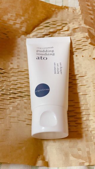 냉장고에 넣어요, 붉은 트러블 피부 다음날 진정되요 [버진팜스 푸딩수딩아토] — 5점을 준 리뷰어가 2021년 9월 올린 사용 사진