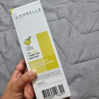 랑벨 내츄럴 딥 클렌징 워터 500ml — 5점을 준 리뷰어가 2022년 6월 올린 사용 사진