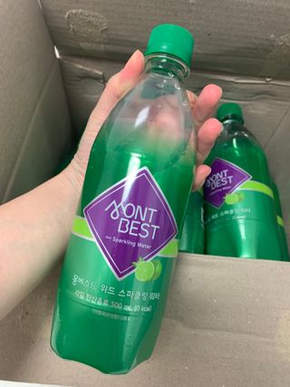 몽베스트 Montbest with Sparkling water Lime20병 — 5점을 준 리뷰어가 2021년 10월 올린 사용 사진
