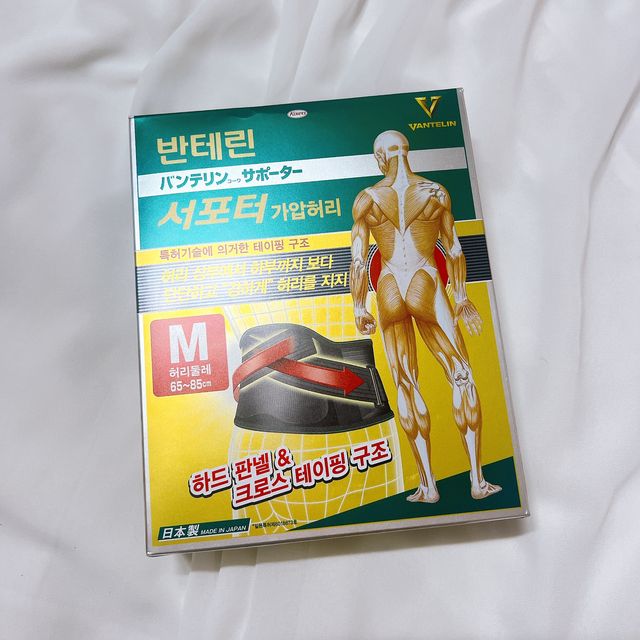 반테린서포터 가압허리 리뷰 사진