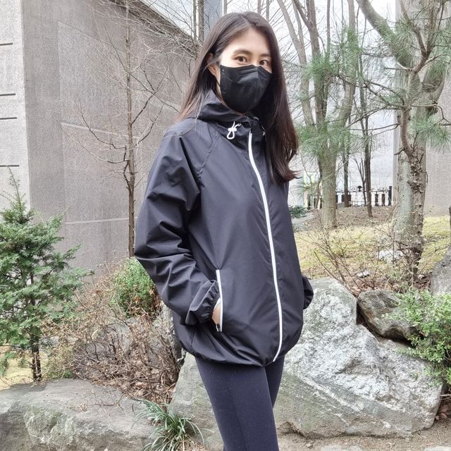 크노텐 후디집업자켓(다이어트땀복) 리뷰 사진