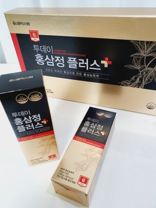 서울약사신협_투데이홍삼정플러스스틱_10g x 60포 — 5점을 준 리뷰어가 2021년 6월 올린 사용 사진
