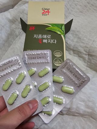 클린24시간 지중해로 쏙빠지다 1SET (800mg*60정) — 5점을 준 리뷰어가 2023년 8월 올린 사용 사진