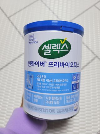 셀렉스 썬화이버 프리바이오틱스 — 4점을 준 리뷰어가 2021년 12월 올린 사용 사진