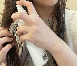 나노힐 프로테인 헤어 힐러 200ml — 4점을 준 리뷰어가 2023년 3월 올린 사용 사진