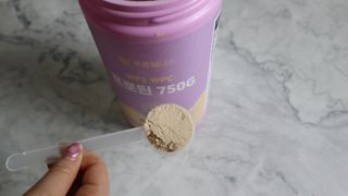 [푸름웰니스] 프로틴 다이어트 단백질 쉐이크 (750g) — 5점을 준 리뷰어가 2022년 4월 올린 사용 사진