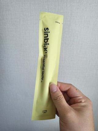 신비애(sinbiae) [신비애] 에센셜 락토 7개입 — 5점을 준 리뷰어가 2022년 9월 올린 사용 사진