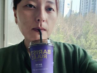 바리스타룰스 돌체 라떼 — 5점을 준 리뷰어가 2023년 4월 올린 사용 사진