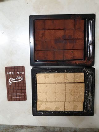 연말/새해선물 동물성 지방 NO 맛있는 비건 생초콜릿 카카올라다크 생초콜릿 — 5점을 준 리뷰어가 2021년 10월 올린 사용 사진