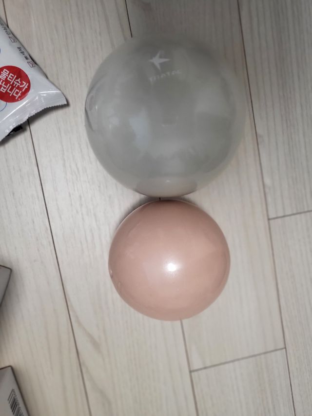 트라택 쿠셔닝 웨이트볼 0.5kg + 1kg SET 리뷰 사진