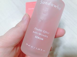 산다화 더블 이펙트 안티 링클 세럼 50ml — 3.5점을 준 리뷰어가 2021년 9월 올린 사용 사진
