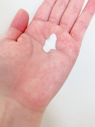 바르셀 저분자피쉬콜라겐 클랜징 파우더 화이트닝 각질제거 필링 워시 젠 90g — 4.5점을 준 리뷰어가 2021년 11월 올린 사용 사진