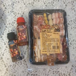 [다물꼬치] 모듬꼬치 10개 +데리야끼소스120g+매운고추소스120g — 5점을 준 리뷰어가 2021년 10월 올린 사용 사진