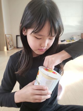 젤리벨리 솜사탕 2종-딸기치즈케이크, 바닐라 — 4.5점을 준 리뷰어가 2022년 4월 올린 사용 사진