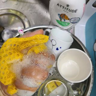 에티튜드 천연 젖병세정제 무향 700ml 1종 주방세제 EWG올그린 순한 비건 세제 — 5점을 준 리뷰어가 2022년 8월 올린 사용 사진