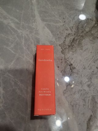 스킨큐어 산다화 카멜리아 안티 링클 멀티밤 — 4점을 준 리뷰어가 2023년 2월 올린 사용 사진